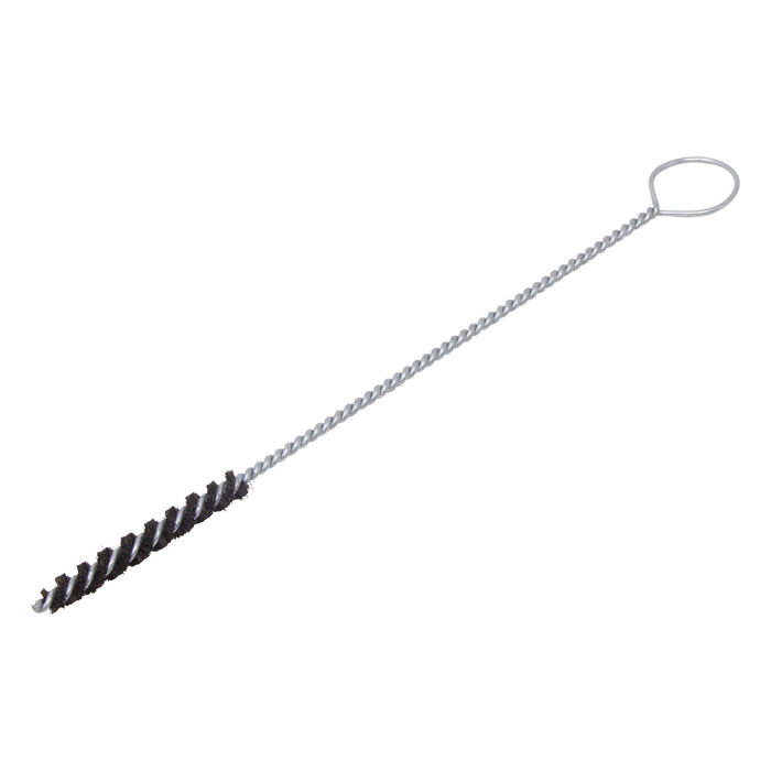 BRM 84H125 84 Series Tube Brush-For Thru Holes, .125" Dia., Natural, 1.250" BP, 8" OAL, Ring Handle