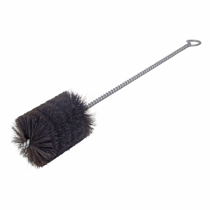 BRM 84H3000 84 Series Tube Brush-For Thru Holes, 3" Dia., Natural, 4" BP, 18" OAL, Ring Handle