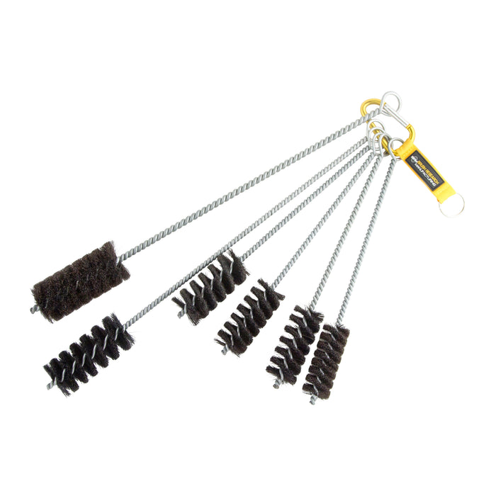 BRM 84HKITC, 6 Piece Brush Kit, Sizes Include Diameters 1.125" - 1.750", Natural Bristle