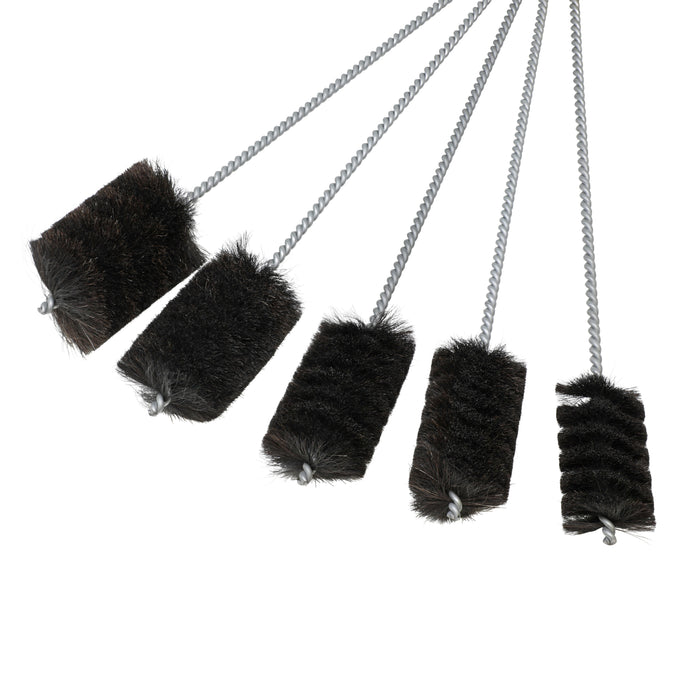 BRM 84HKITD, 5 Piece Brush Kit, Sizes Include Diameters 2" - 3", Natural Bristle