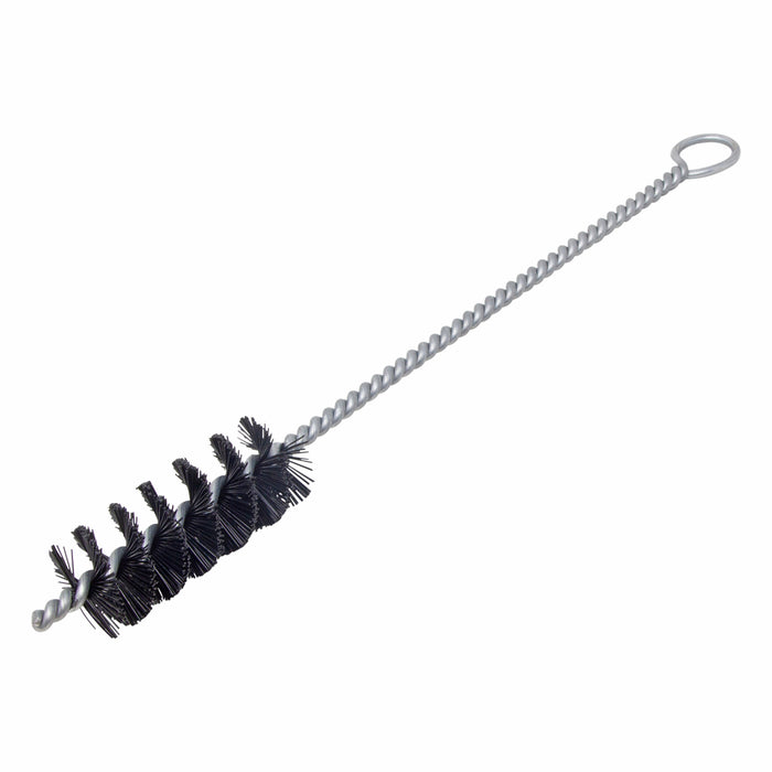BRM 84N1250 84 Series Tube Brush-For Thru Holes, 1.250" Dia., .022 Nylon, 3" BP, 12" OAL, Ring Handle