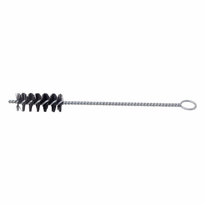 BRM 84N1250 84 Series Tube Brush-For Thru Holes, 1.250" Dia., .022 Nylon, 3" BP, 12" OAL, Ring Handle