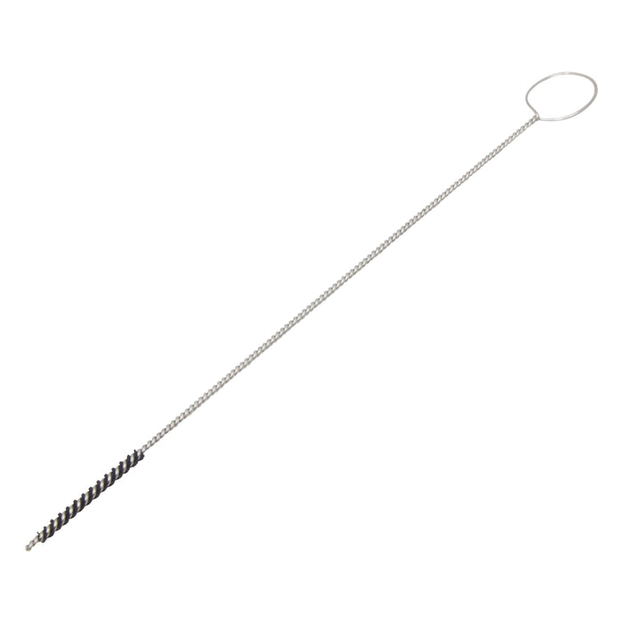 BRM 84N187 84 Series Tube Brush-For Thru Holes, .187" Dia., .005 Nylon, 1.5" BP, 8" OAL, Ring Handle