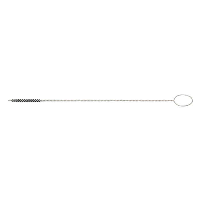 BRM 84N187 84 Series Tube Brush-For Thru Holes, .187" Dia., .005 Nylon, 1.5" BP, 8" OAL, Ring Handle