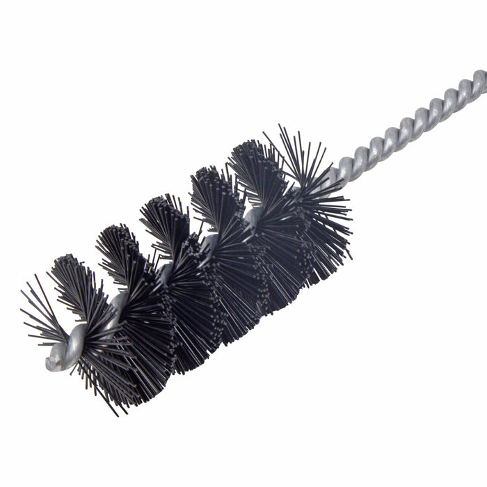 BRM 84N1375 84 Series Tube Brush-For Thru Holes, 1.375" Dia., .022 Nylon, 3" BP, 12" OAL, Ring Handle
