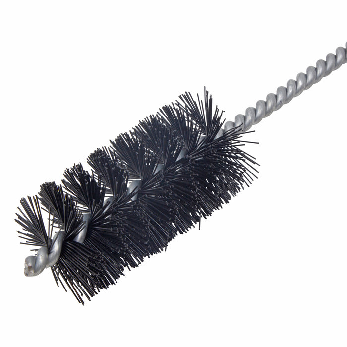 BRM 84N1625 84 Series Tube Brush-For Thru Holes, 1.625" Dia., .022 Nylon, 3.5" BP,18" OAL,Ring Handle