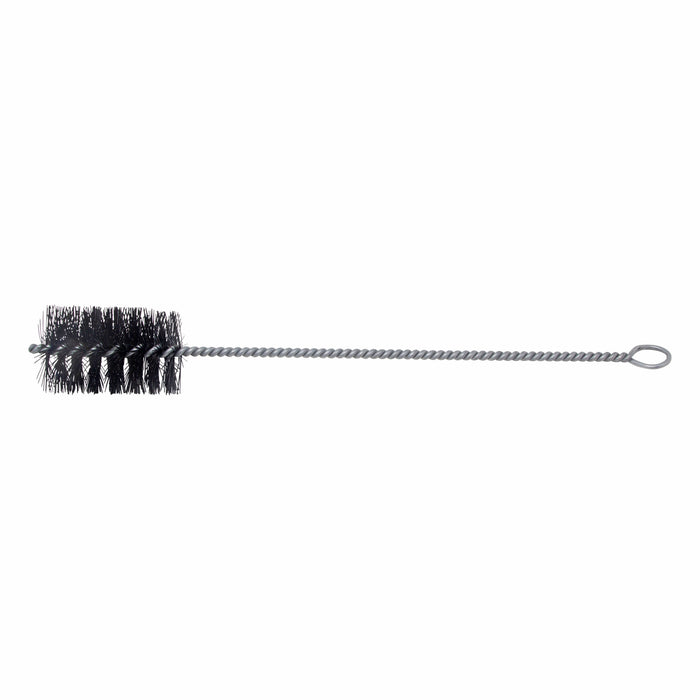 BRM 84N2250 84 Series Tube Brush-For Thru Holes, 2.250" Dia., .025 Nylon, 4" BP, 18" OAL, Ring Handle