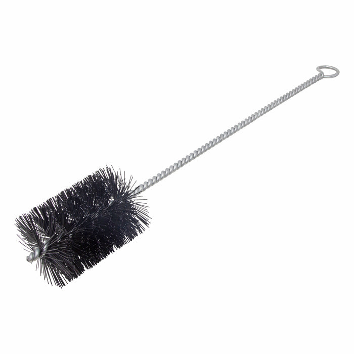 BRM 84N2750 84 Series Tube Brush-For Thru Holes, 2.750" Dia., .025 Nylon, 4" BP, 18" OAL, Ring Handle
