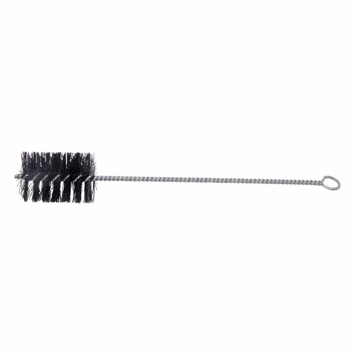 BRM 84N2750 84 Series Tube Brush-For Thru Holes, 2.750" Dia., .025 Nylon, 4" BP, 18" OAL, Ring Handle