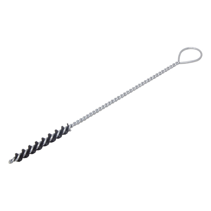 BRM 84N312 84 Series Tube Brush-For Thru Holes, .312" Dia., .008 Nylon, 2" BP, 8" OAL, Ring Handle