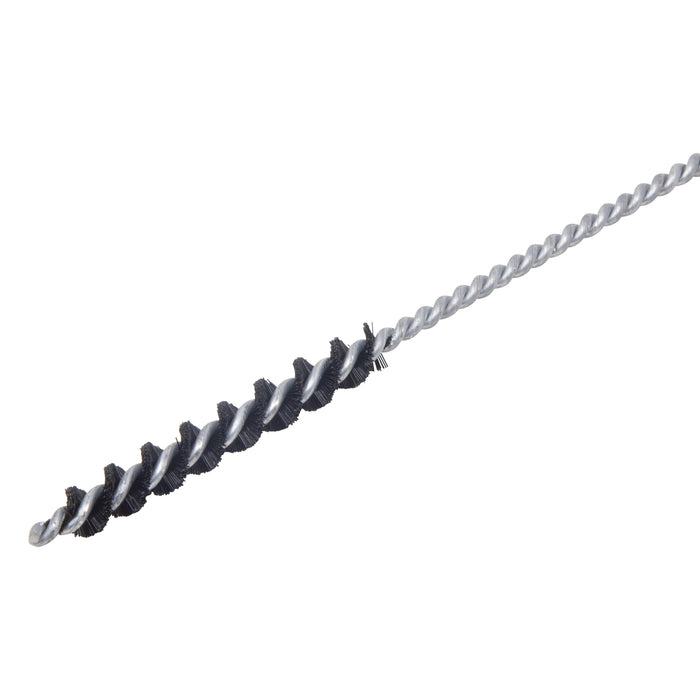 BRM 84N375 84 Series Tube Brush-For Thru Holes, .375" Dia., .010 Nylon, 2" BP, 8" OAL, Ring Handle