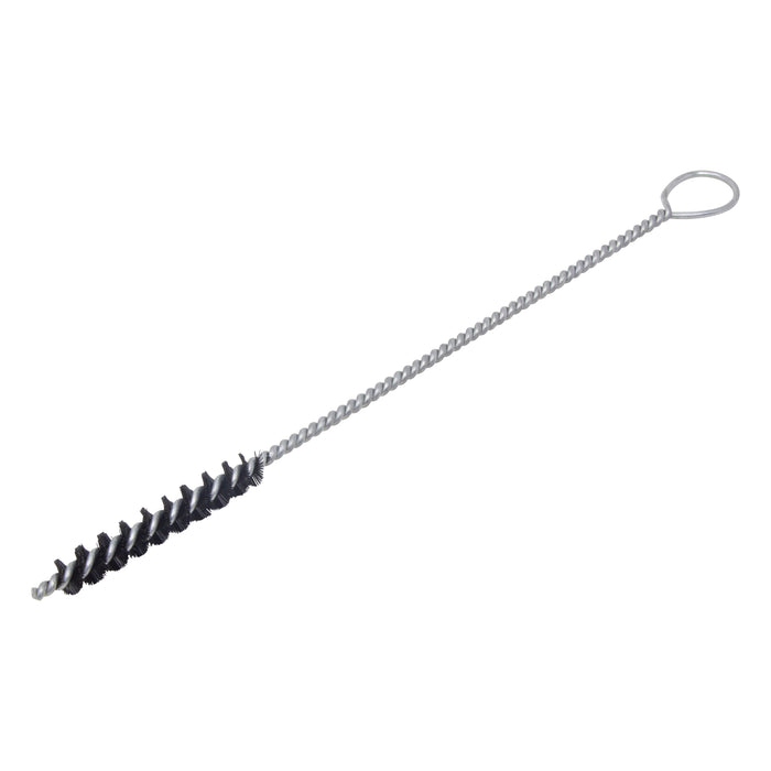 BRM 84N437 84 Series Tube Brush-For Thru Holes, .437" Dia., .010 Nylon, 2.5" BP, 10" OAL, Ring Handle