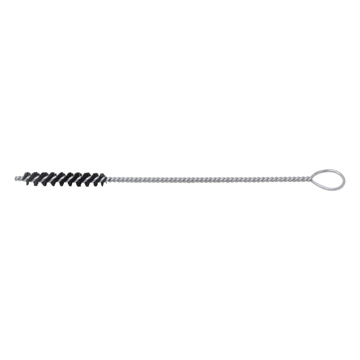 BRM 84N437 84 Series Tube Brush-For Thru Holes, .437" Dia., .010 Nylon, 2.5" BP, 10" OAL, Ring Handle