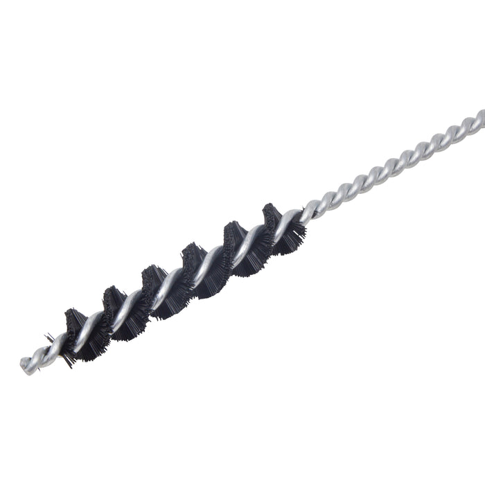 BRM 84N500 84 Series Tube Brush-For Thru Holes, .500" Dia., .012 Nylon, 2.5" BP, 10" OAL, Ring Handle
