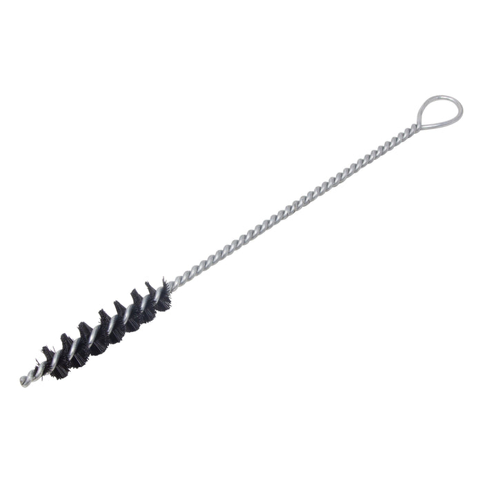 BRM 84N562 84 Series Tube Brush-For Thru Holes, .562" Dia., .012 Nylon, 2.5" BP, 10" OAL, Ring Handle