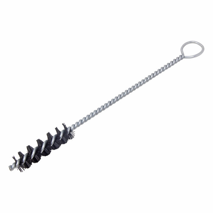 BRM 84N750 84 Series Tube Brush-For Thru Holes, .750" Dia., .017 Nylon, 2.5" BP, 10" OAL, Ring Handle