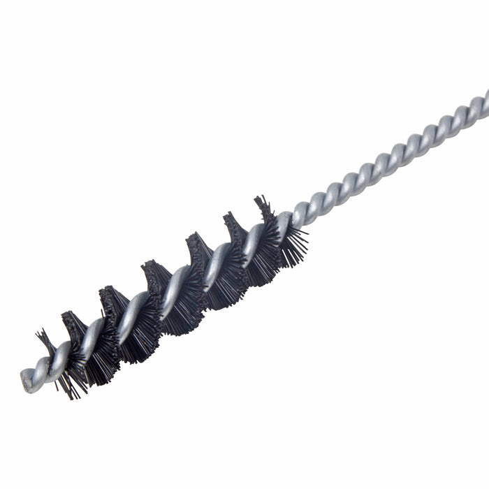 BRM 84N750 84 Series Tube Brush-For Thru Holes, .750" Dia., .017 Nylon, 2.5" BP, 10" OAL, Ring Handle