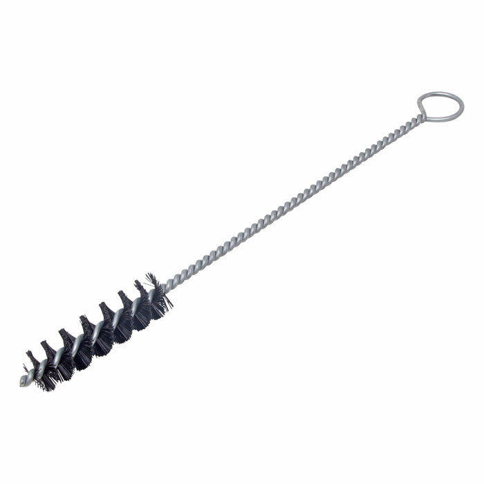 BRM 84N875 84 Series Tube Brush-For Thru Holes, .875" Dia., .017 Nylon, 3" BP, 12" OAL, Ring Handle