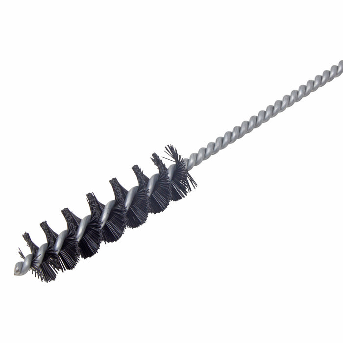 BRM 84N875 84 Series Tube Brush-For Thru Holes, .875" Dia., .017 Nylon, 3" BP, 12" OAL, Ring Handle