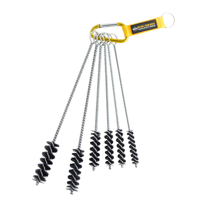BRM 84NKITB, 6 Piece Brush Kit, Sizes Include Diameters .500" - 1.00", Nylon