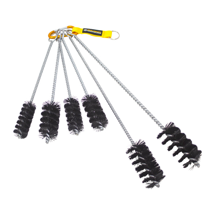 BRM 84NKITC, 6 Piece Brush Kit, Sizes Include Diameters 1.125" - 1.750", Nylon