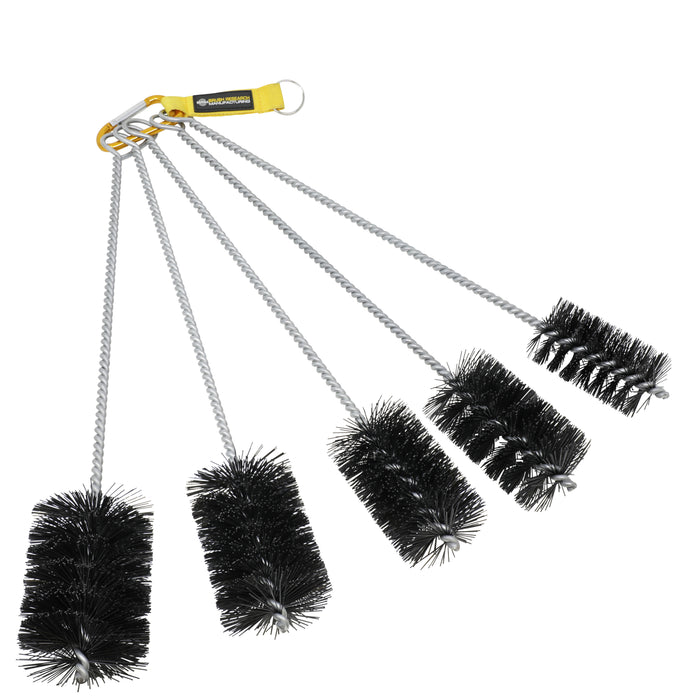 BRM 84NKITD, 5 Piece Brush Kit, Sizes Include Diameters 2" - 3", Nylon