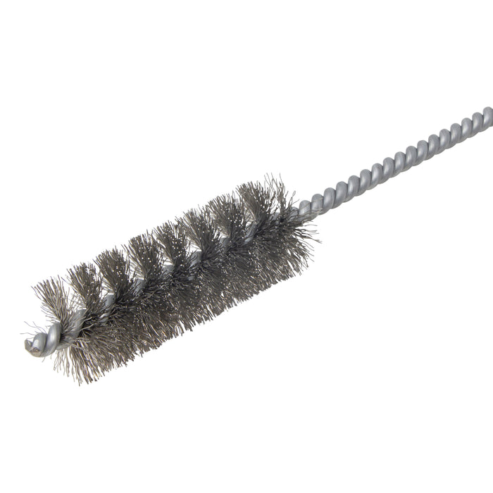 BRM 84C1125 84 Series Tube Brush-For Thru Holes, 1.125" Dia., .010CS, 3" BP, 12" OAL, Ring Handle