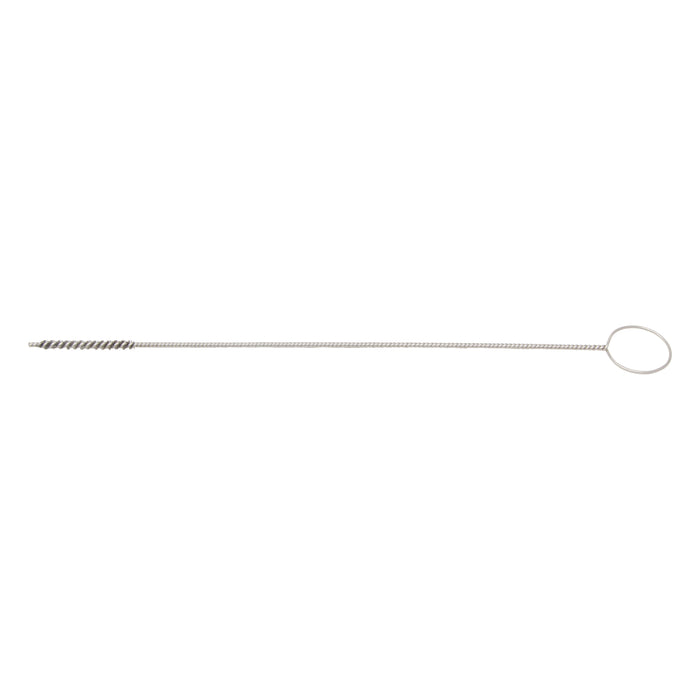 BRM 84C125 84 Series Tube Brush-For Thru Holes, .125" Dia., .003CS, 1.250" BP, 8" OAL, Ring Handle