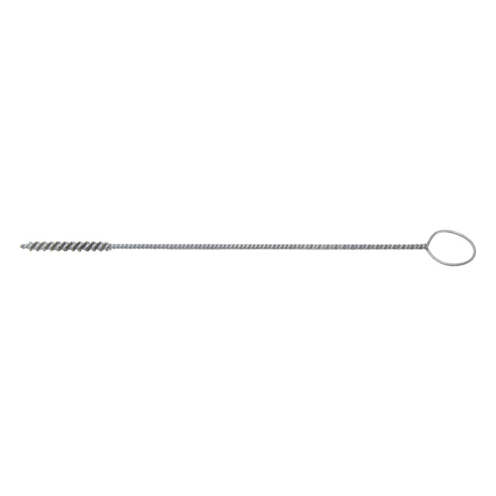 BRM 84S187 84 Series Tube Brush-For Thru Holes, .187" Dia., .003SS, 1.5" BP, 8" OAL, Ring Handle