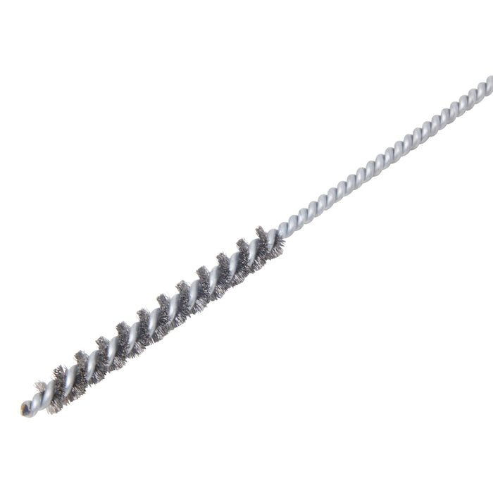 BRM 84S250 84 Series Tube Brush-For Thru Holes, .250" Dia., .004SS, 2" BP, 8" OAL, Ring Handle