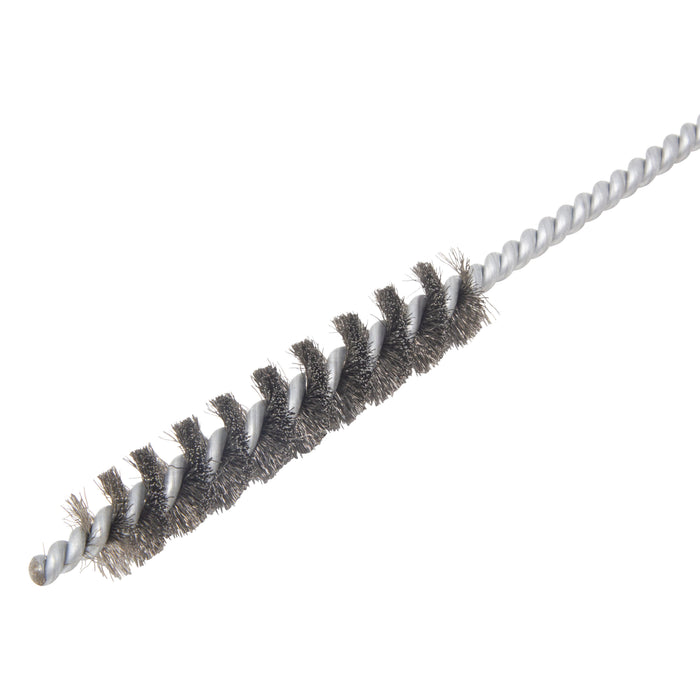 BRM 84C437 84 Series Tube Brush-For Thru Holes, .437" Dia., .006CS, 2.5" BP, 10" OAL, Ring Handle