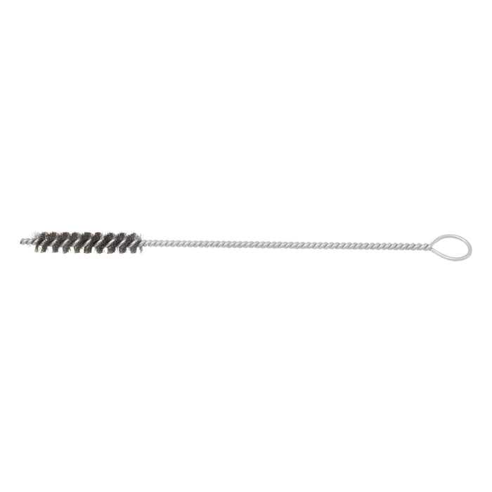 BRM 84C437 84 Series Tube Brush-For Thru Holes, .437" Dia., .006CS, 2.5" BP, 10" OAL, Ring Handle