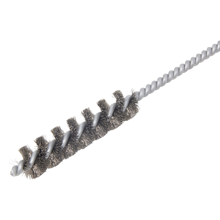 BRM 84C562 84 Series Tube Brush-For Thru Holes, .562" Dia., .006CS, 2.5" BP, 10" OAL, Ring Handle