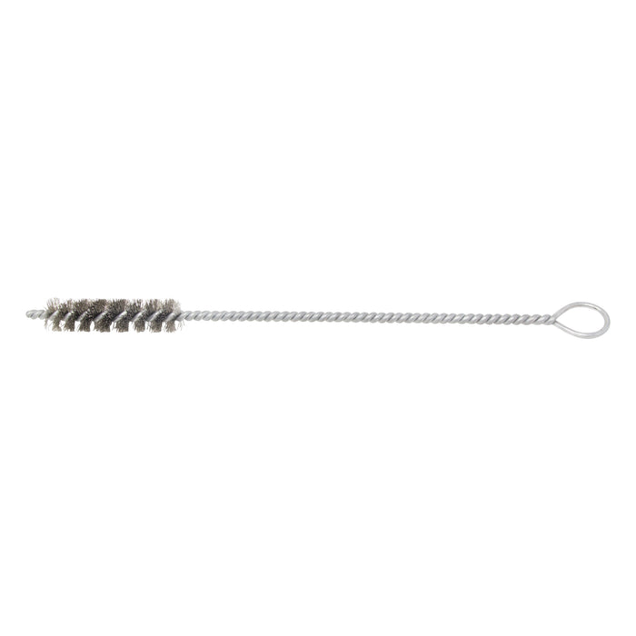 BRM 84C625 84 Series Tube Brush-For Thru Holes, .625" Dia., .008CS, 2.5" BP, 10" OAL, Ring Handle