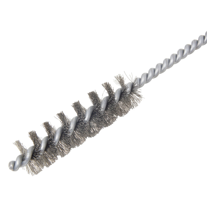 BRM 84S750 84 Series Tube Brush-For Thru Holes, .750" Dia., .008SS, 2.5" BP, 10" OAL, Ring Handle