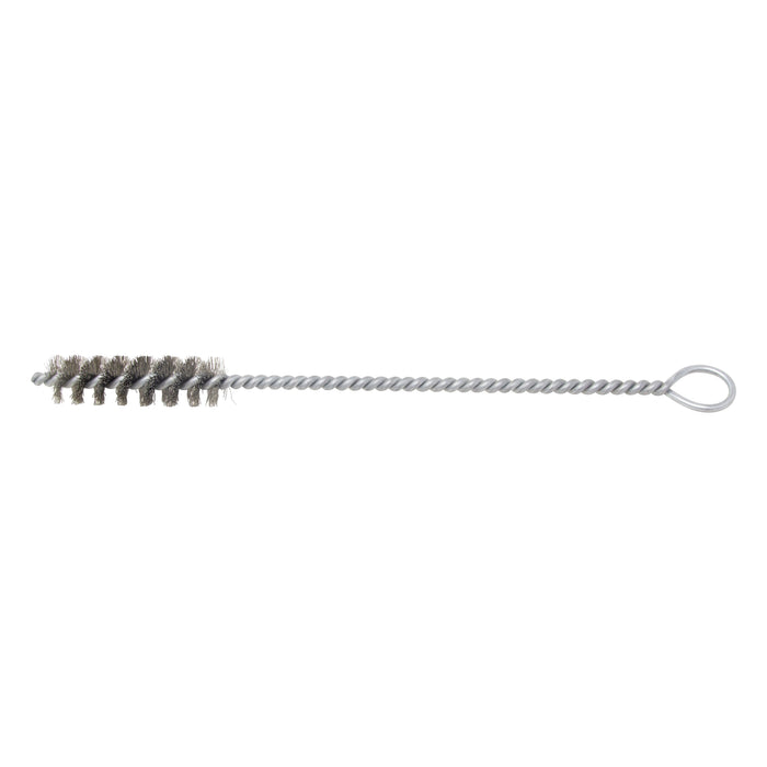 BRM 84S750 84 Series Tube Brush-For Thru Holes, .750" Dia., .008SS, 2.5" BP, 10" OAL, Ring Handle
