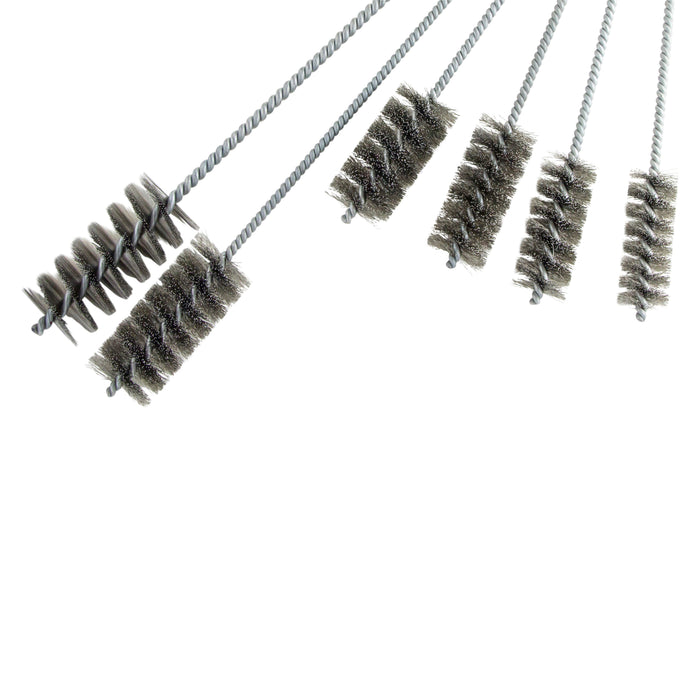 BRM 84SKITC, 6 Piece Brush Kit, Sizes Include Diameters 1.125" - 1.750", Stainless Steel