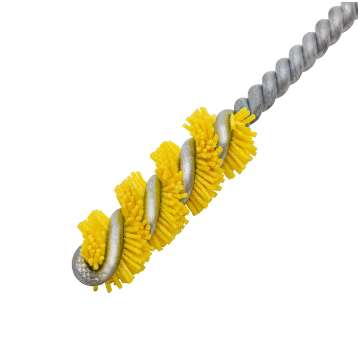 BRM 85AY10M022120 NAMPOWER Thread Deburring Brush, 10mm Bore Dia., 120 Grit Ceramic,  4.5" OAL