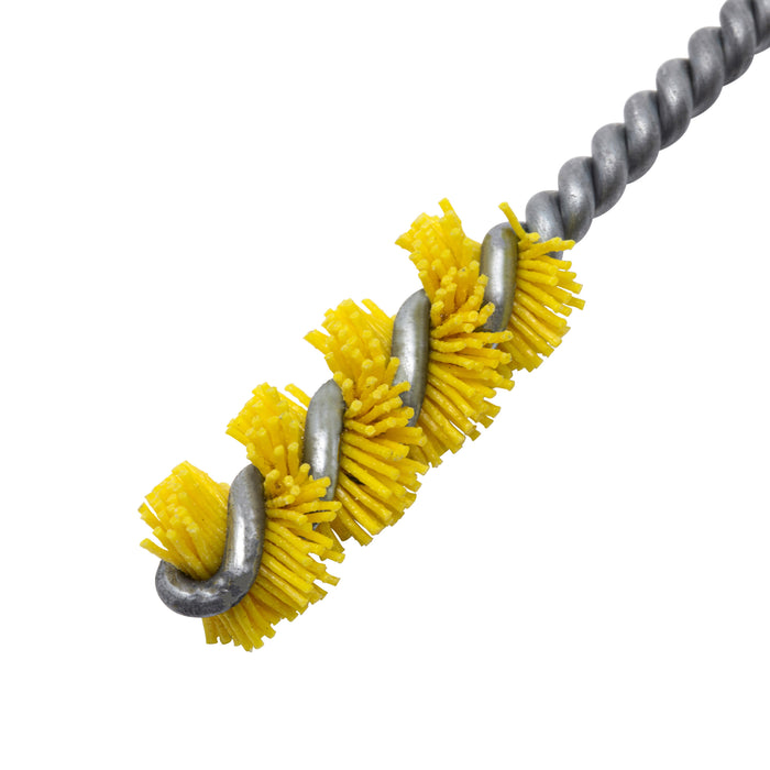 BRM 85AY11M022120 NAMPOWER Thread Deburring Brush,  11mm Bore Dia., 120 Grit Ceramic,  4.5" OAL