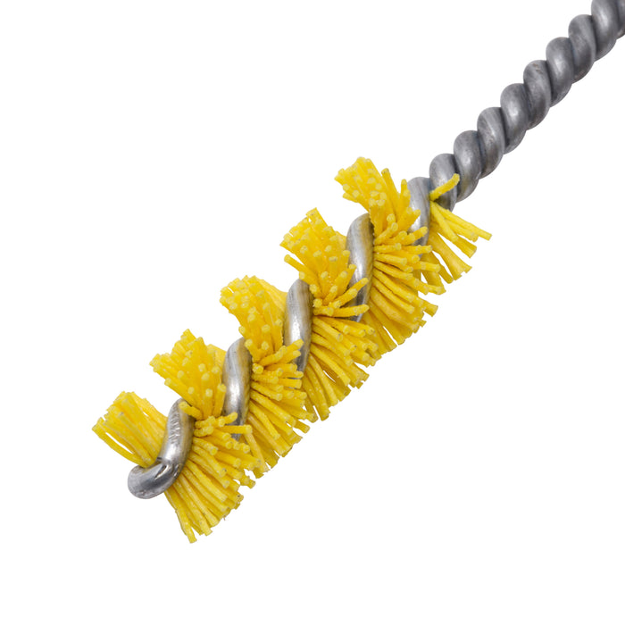 BRM 85AY12M022120 NAMPOWER Thread Deburring Brush,  12mm Bore Dia., 120 Grit Ceramic,  4.5" OAL