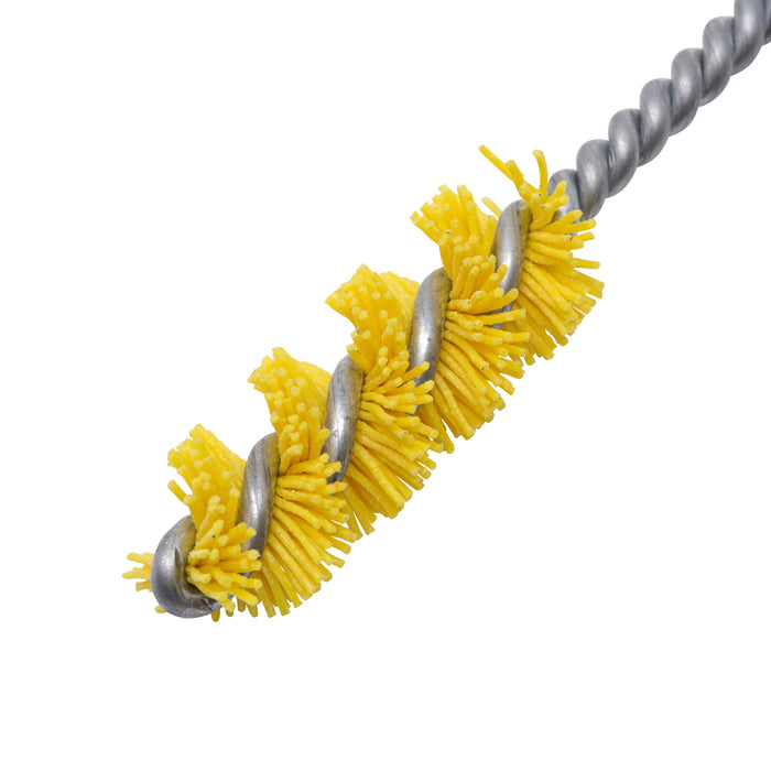 BRM 85AY13M022120 NAMPOWER Thread Deburring Brush,  13mm Bore Dia., 120 Grit Ceramic,  5" OAL