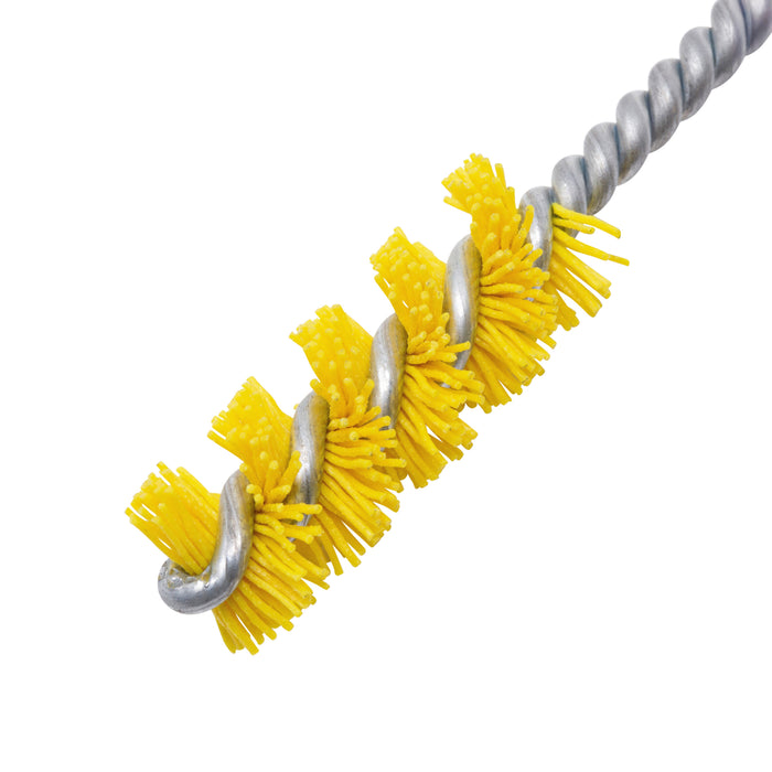 BRM 85AY14M022120 NAMPOWER Thread Deburring Brush,  14mm Bore Dia., 120 Grit Ceramic,  5" OAL