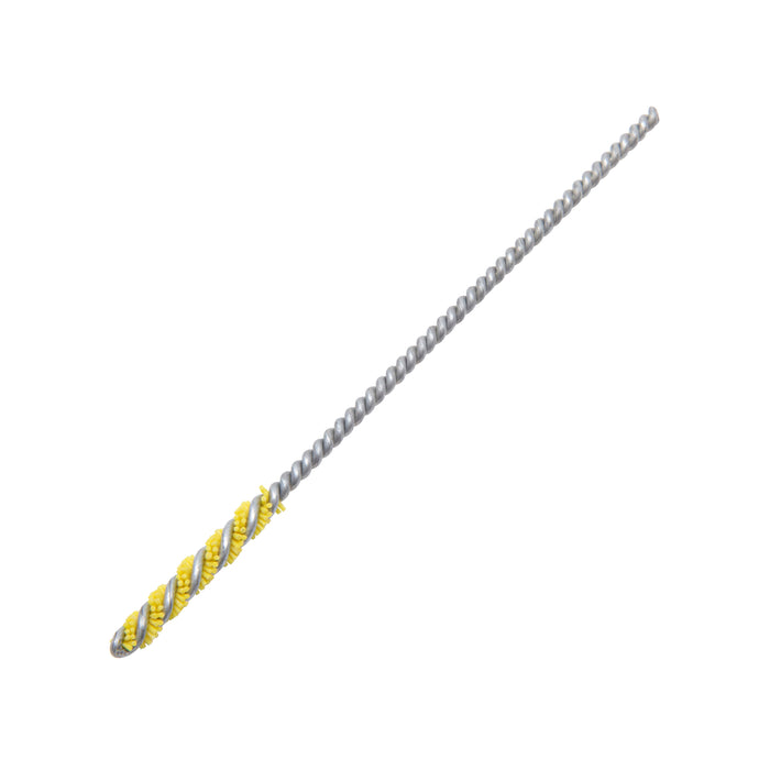 BRM 85AY156022120 NAMPOWER Thread Deburring Brush,  0.156" Bore Dia., 120 Grit Ceramic, 4" OAL