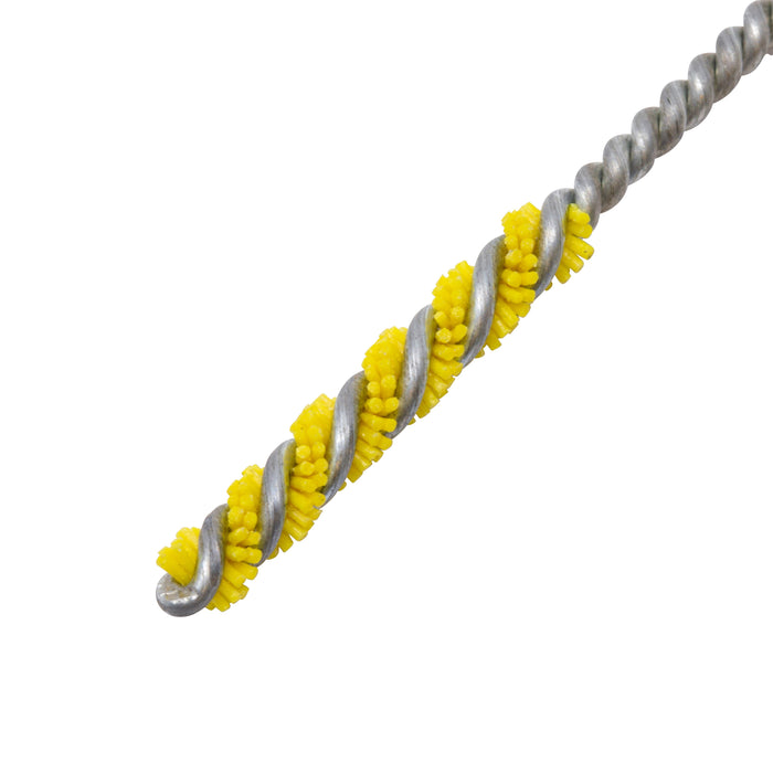 BRM 85AY156022120 NAMPOWER Thread Deburring Brush,  0.156" Bore Dia., 120 Grit Ceramic, 4" OAL