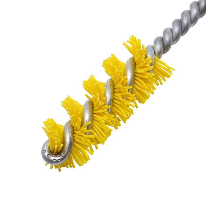 BRM 85AY15M022120 NAMPOWER Thread Deburring Brush,  15mm Bore Dia., 120 Grit Ceramic,  5" OAL