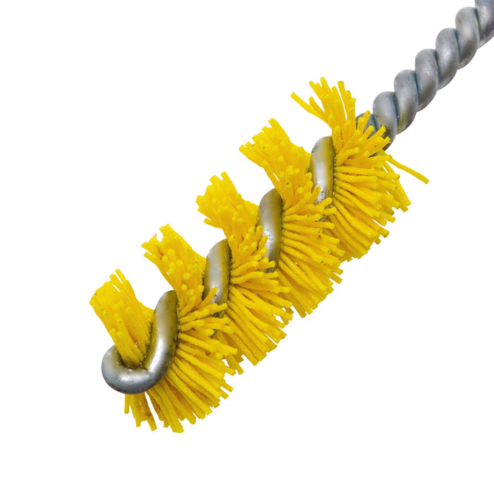 BRM 85AY16M022120 NAMPOWER Thread Deburring Brush, 16mm Bore Dia., 120 Grit Ceramic,  5" OAL