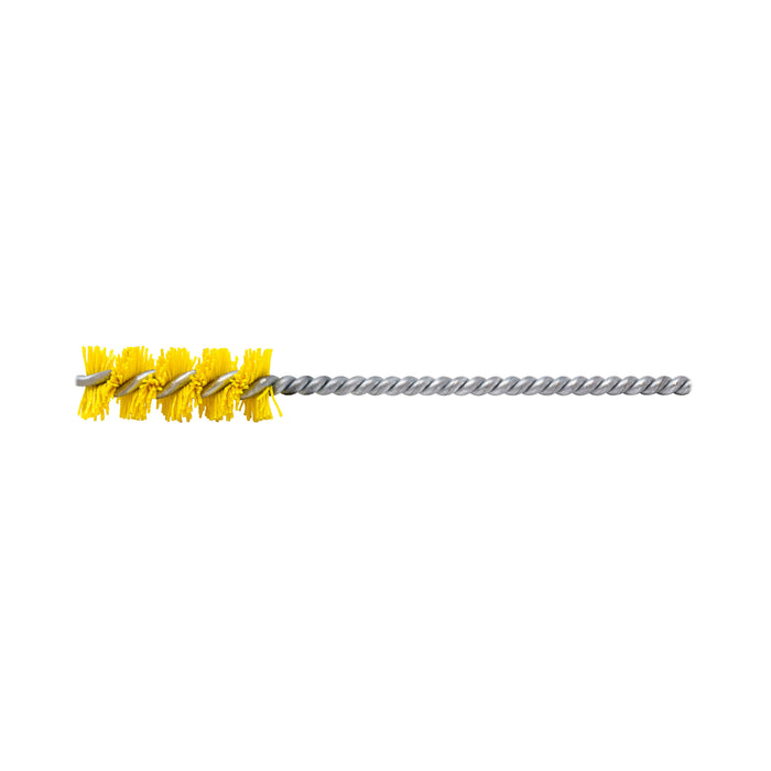 BRM 85AY16M022120 NAMPOWER Thread Deburring Brush, 16mm Bore Dia., 120 Grit Ceramic,  5" OAL