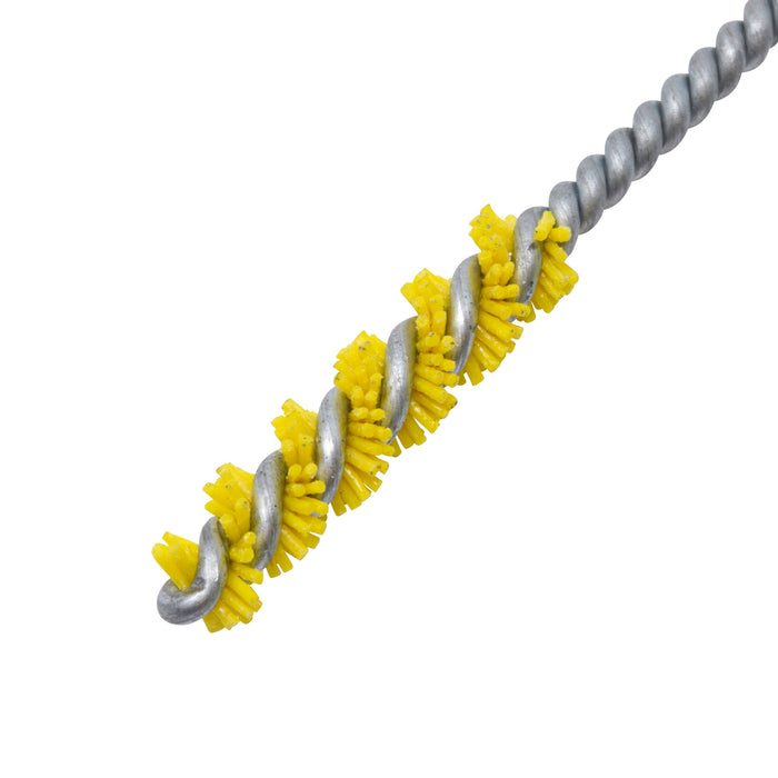 BRM 85AY219022120 NAMPOWER Thread Deburring Brush,  0.219" Bore Dia., 120 Grit Ceramic, 4" OAL