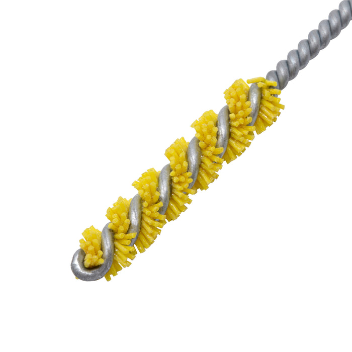 BRM 85AY250022120 NAMPOWER Thread Deburring Brush,  0.250" Bore Dia., 120 Grit Ceramic, 4.5" OAL