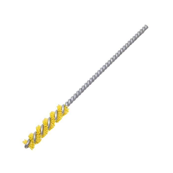BRM 85AY281022120 NAMPOWER Thread Deburring Brush,  0.281" Bore Dia., 120 Grit Ceramic, 4.5" OAL